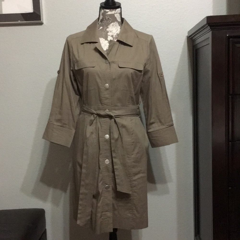 Hope & Honey - Tan shirt dress 👗